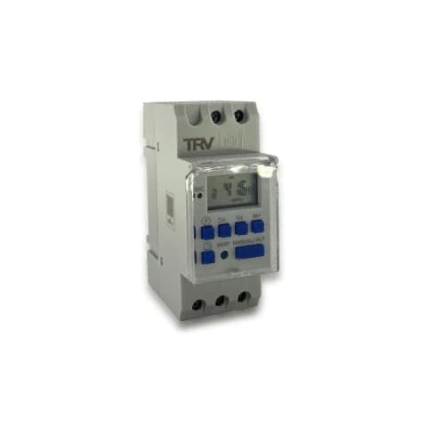 TEMPORIZADOR DIGITAL PROGRAMABLE TRV DIN 220V10A imagen 5