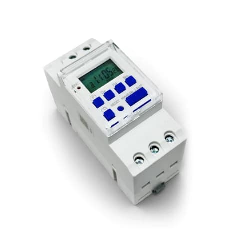 TEMPORIZADOR DIGITAL PROGRAMABLE TRV DIN 220V10A imagen 3