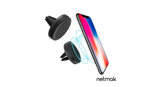 Netmak NM-HC14 - Soporte Magnético para Celular Auto imagen 5
