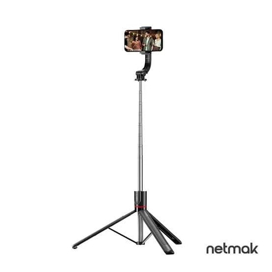 Netmak NM-TRIP6 - Trípode Selfie Bluetooth 170cm imagen 2