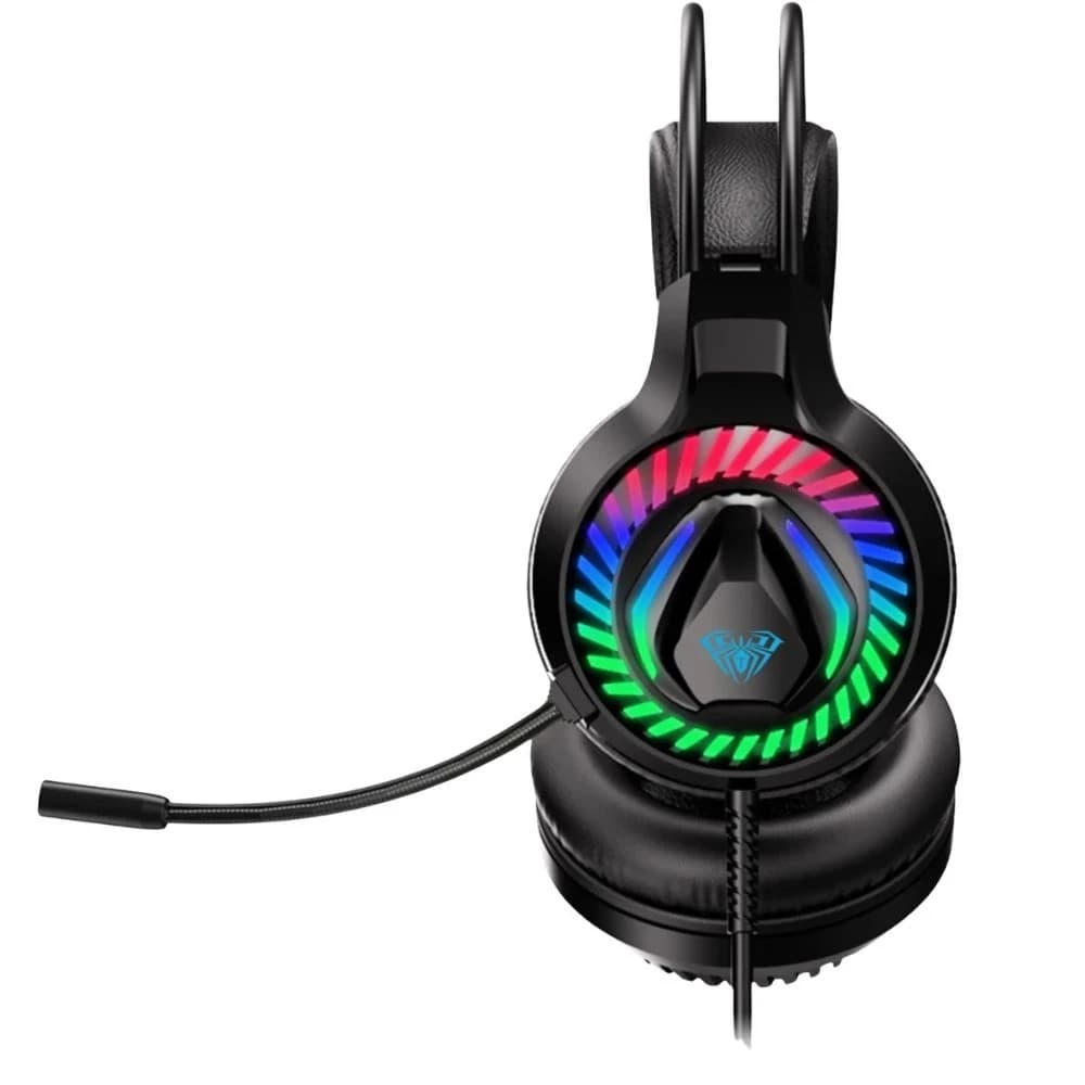 Auricular Gamer Aula S605 RGB USB y Jack 3.5mm imagen 2