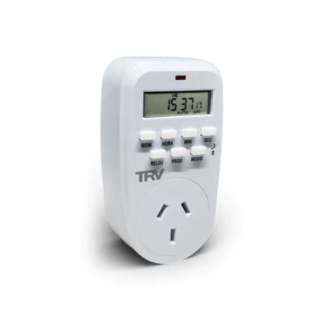 TRV TMP001 - Temporizador Digital Programable 2200W imagen 3