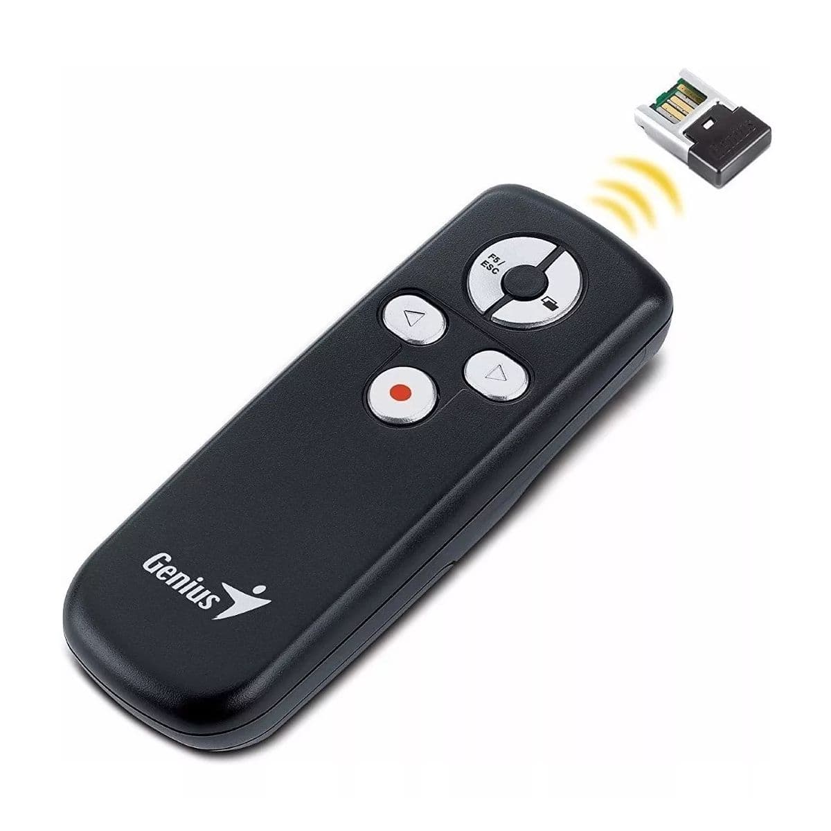 Genius Media Pointer 100 – Puntero Láser Inalámbrico 2.4GHz