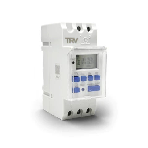 TEMPORIZADOR DIGITAL PROGRAMABLE TRV DIN 220V10A